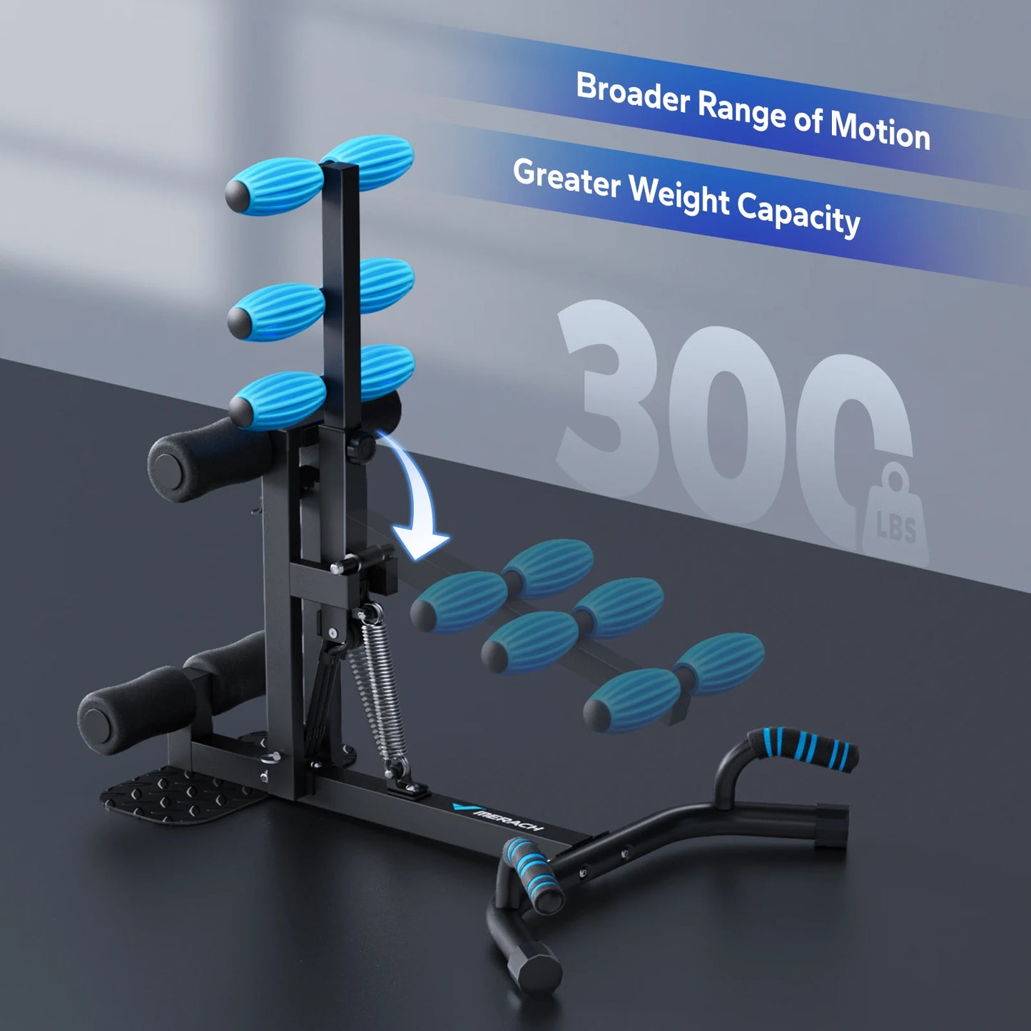MERACH Deep Squat Machine Multifunctional Glutes Core Trainer