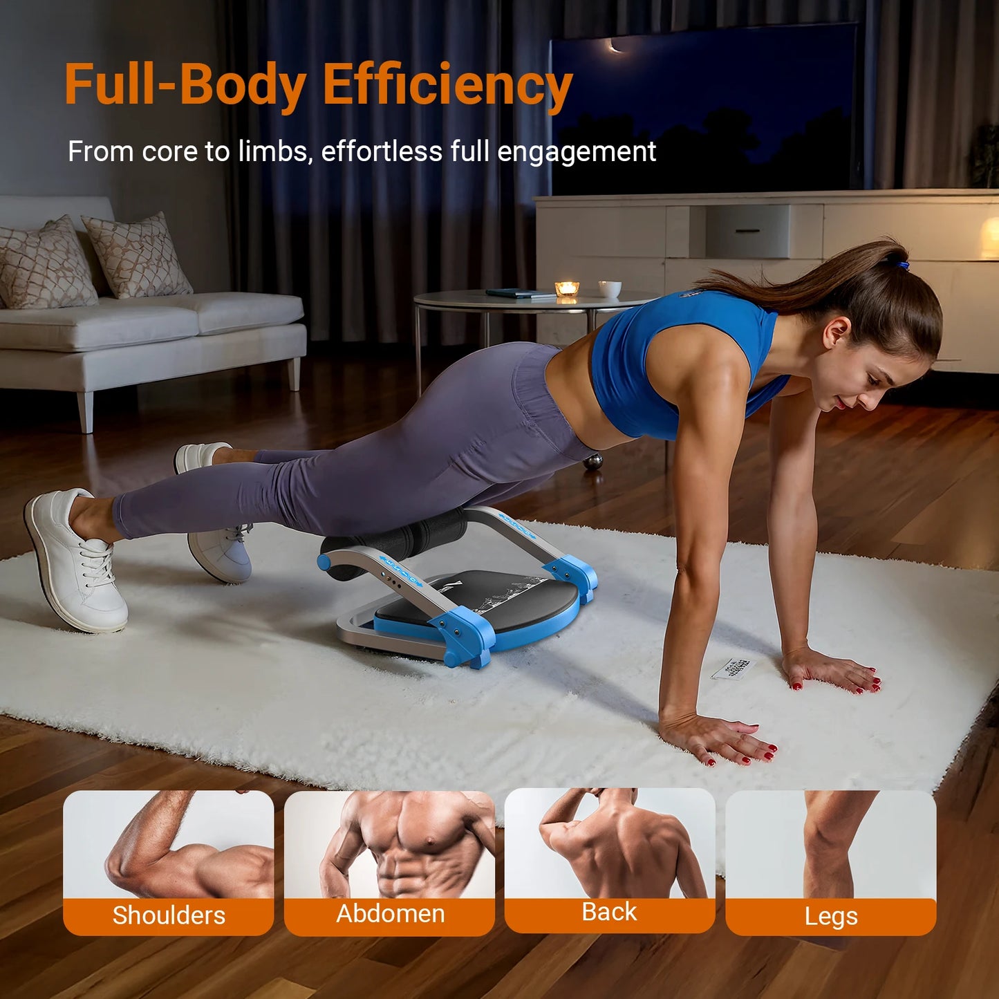Merach Abdominal Exercise Machine With Adjustable Resistance