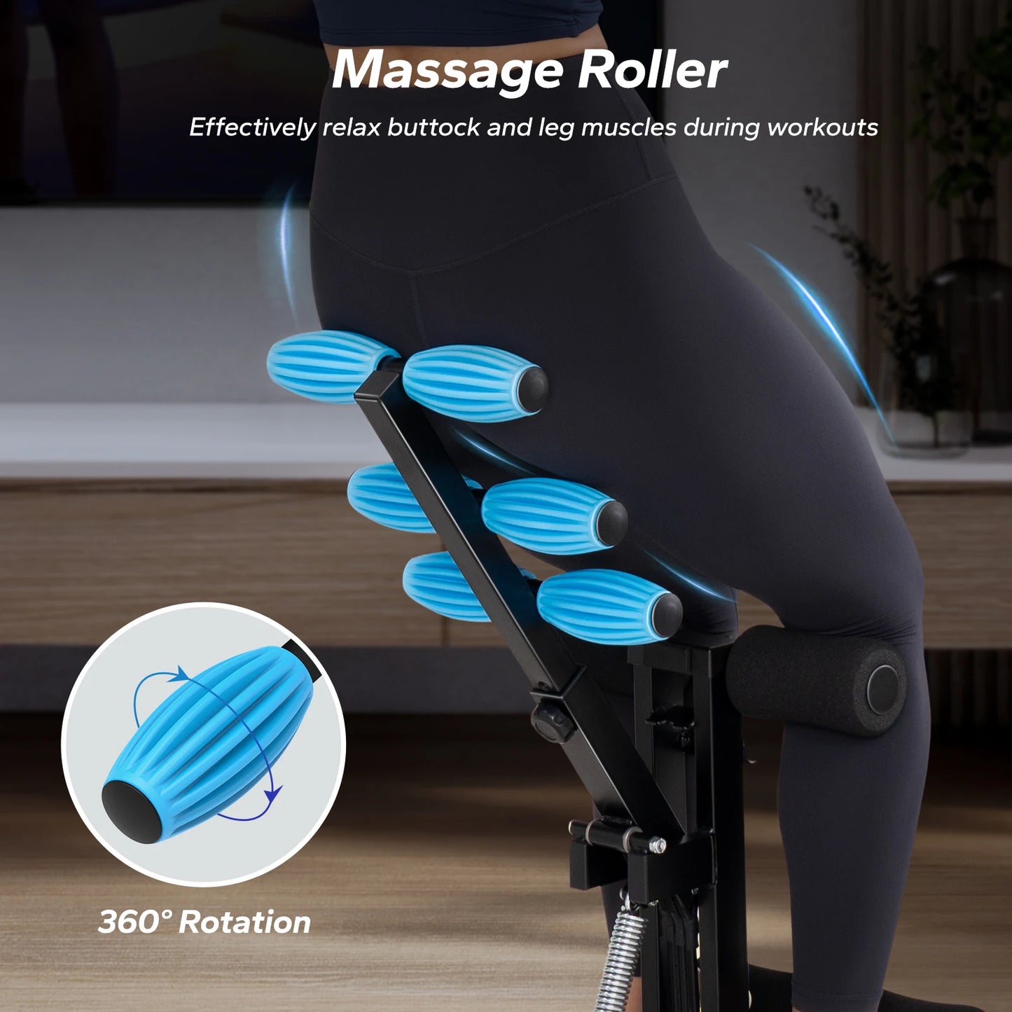 MERACH Deep Squat Machine Multifunctional Glutes Core Trainer