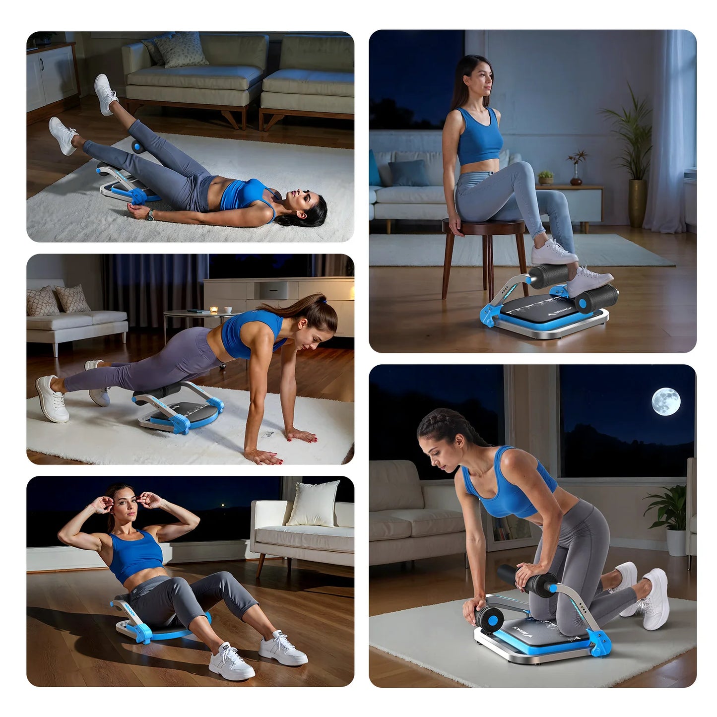 Merach Abdominal Exercise Machine With Adjustable Resistance