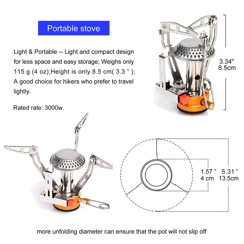 Widesea Camping Cookware Set Portable Pot and Cup Set