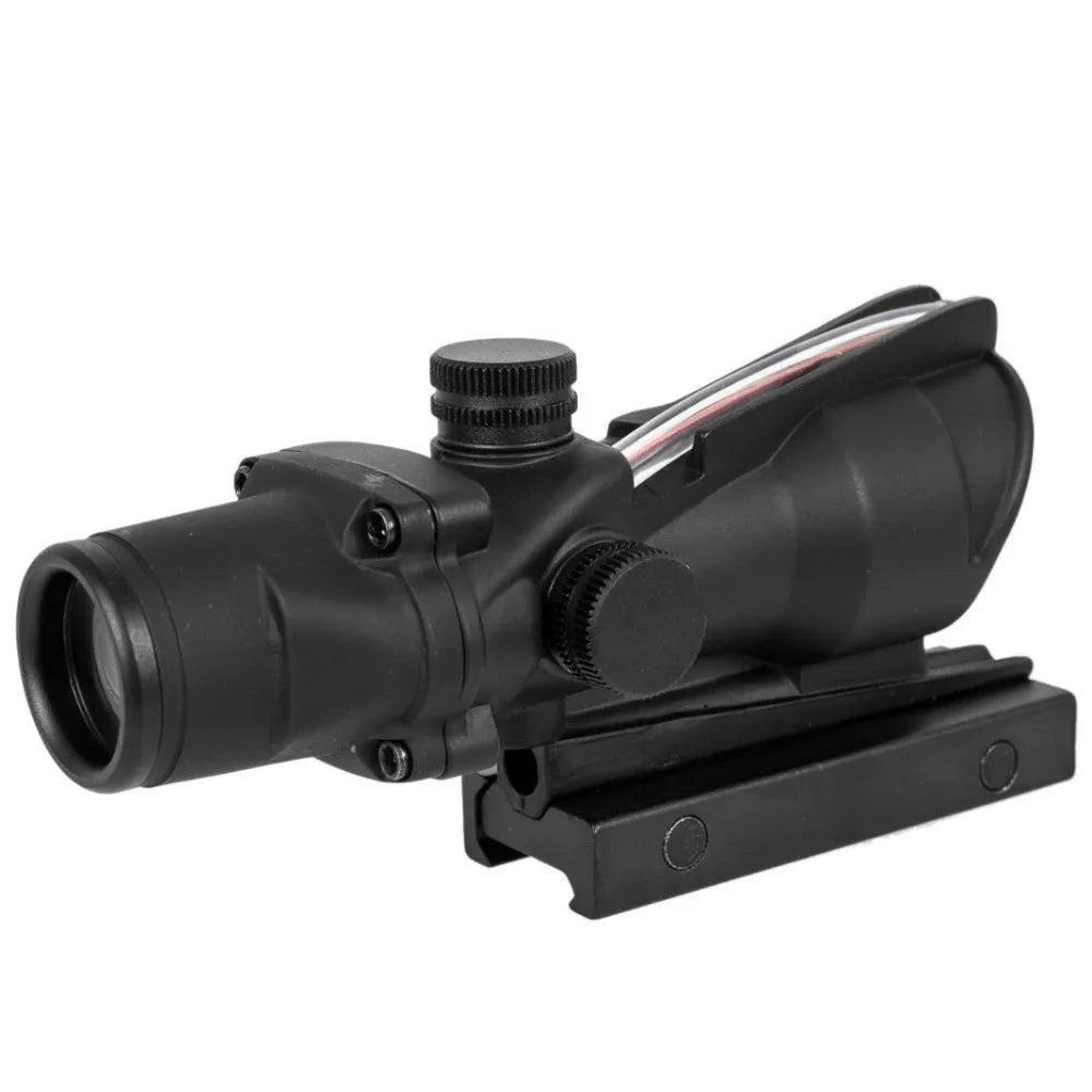 Bestsight Hunting Riflescope Real Fiber Optics Illuminated Reticle