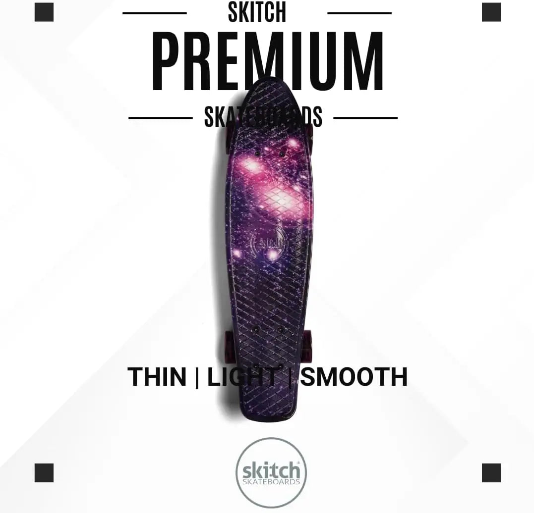 Complete Skateboard Set For Beginners And Pros With Cruiser Board And Backpack