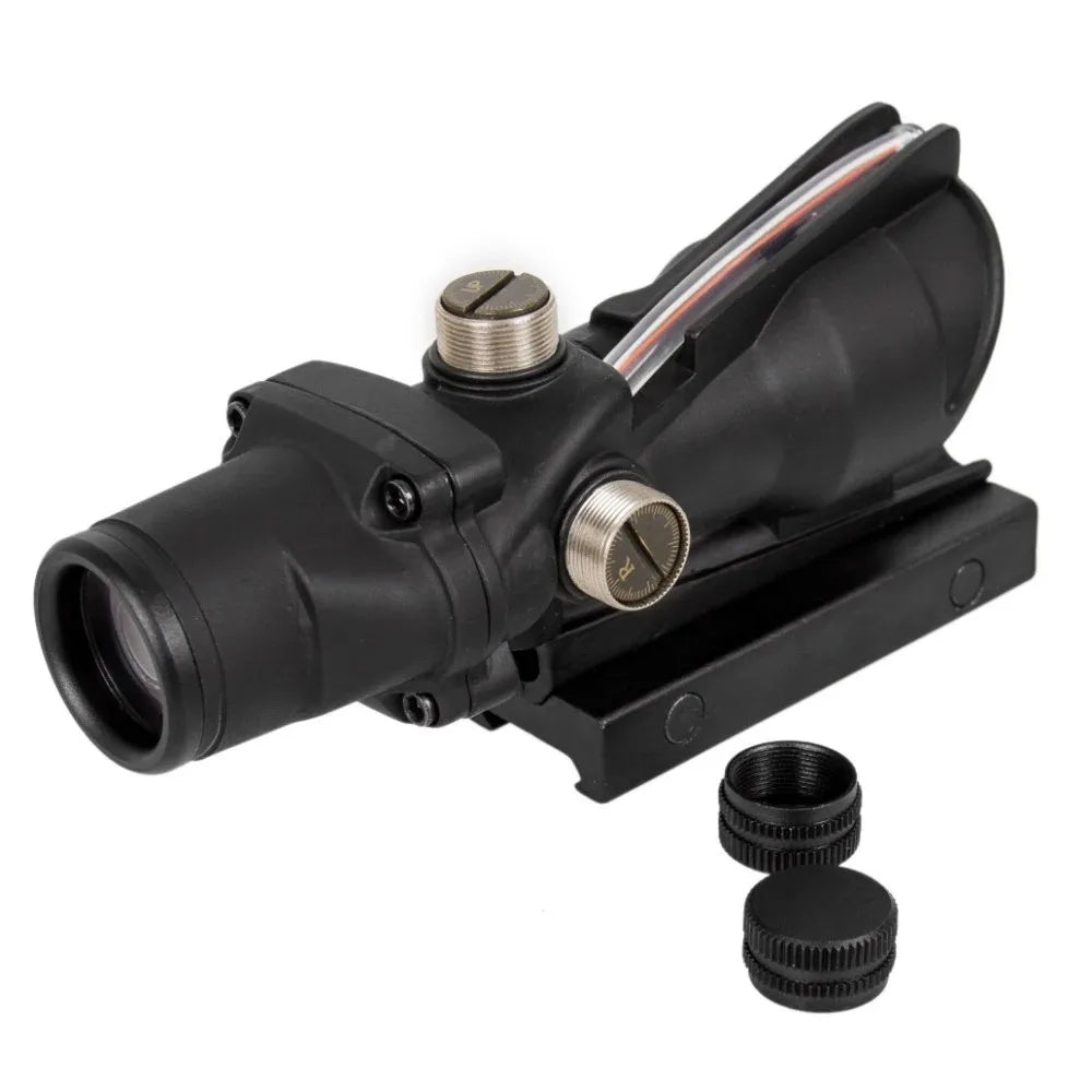 Bestsight Hunting Riflescope Real Fiber Optics Illuminated Reticle