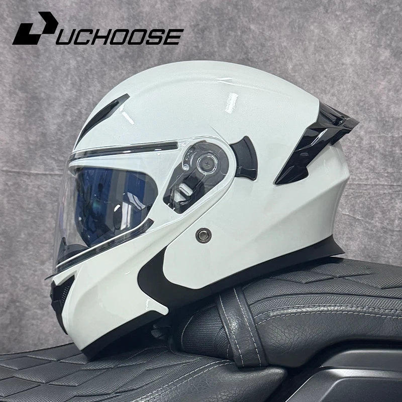 UCHOOSE DOT Certified Modular Motorcycle Helmet Four Seasons Off Road