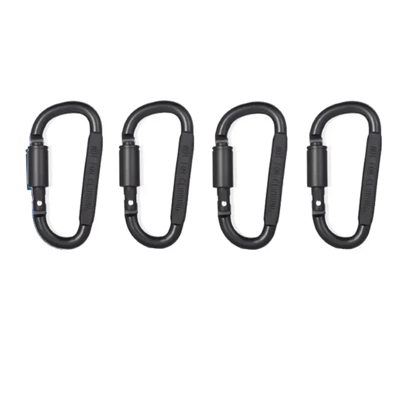 Carabiner Set 4-6 Pack Aluminum Keychain Clips