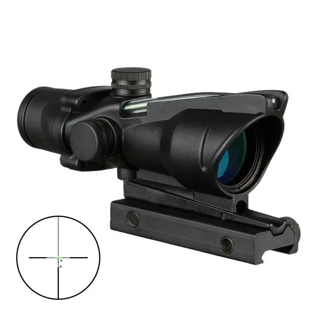 Bestsight Hunting Riflescope Real Fiber Optics Illuminated Reticle