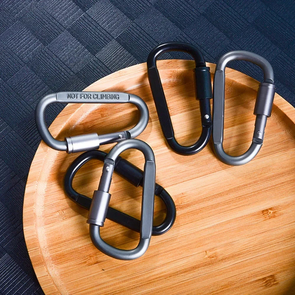 Carabiner Set 4-6 Pack Aluminum Keychain Clips