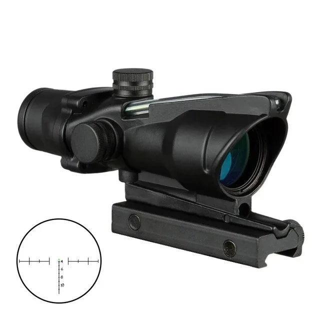 Bestsight Hunting Riflescope Real Fiber Optics Illuminated Reticle