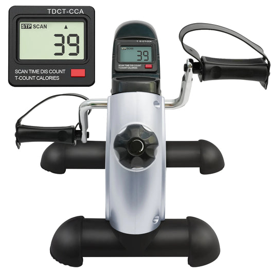 None Under Desk Pedal Exerciser For Arm And Leg Fitness
