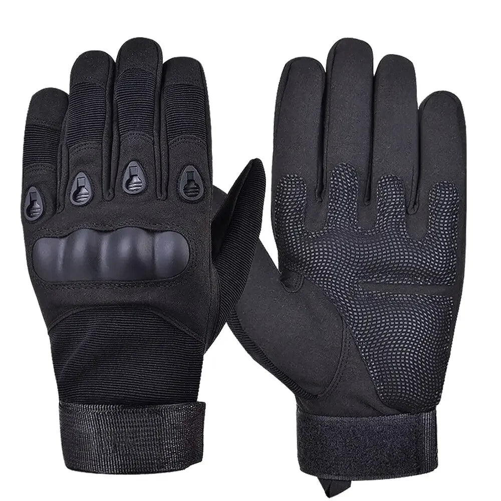 Unisex Tactical Motorcycle Gloves With Knuckle Protection