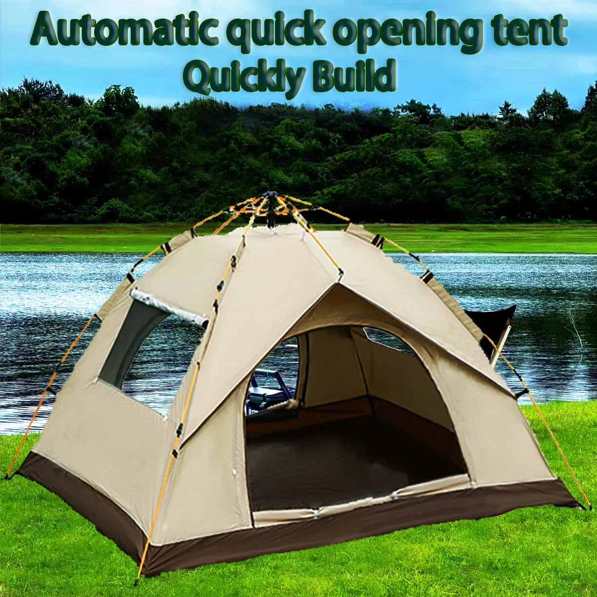 Pakicetus Outdoor Shelter Camping Tent Waterproof Reliable