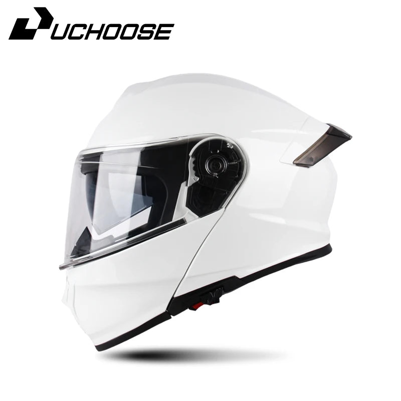 Uchoose DOT Certified Modular Flip Up Motorcycle Helmet