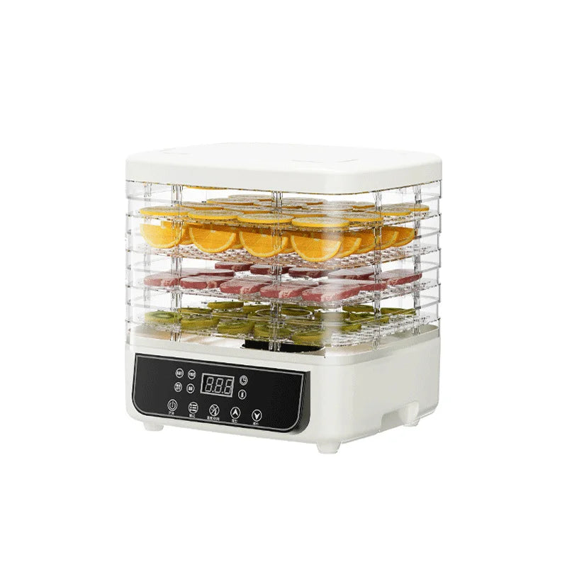 Five-Layer Food Dehydrator With Adjustable Temperature