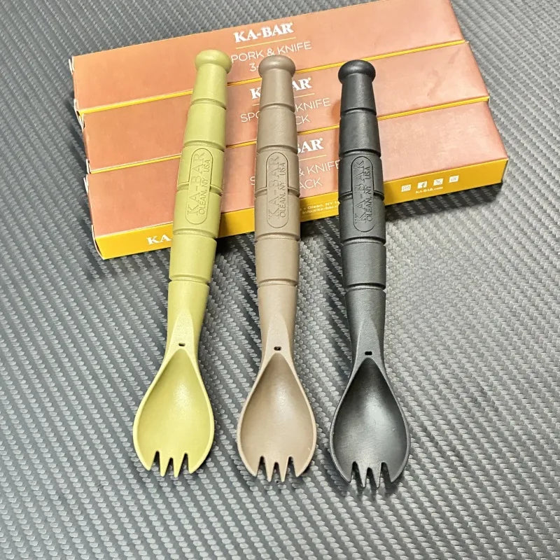 Tactical Mini Cutlery Set EDC Outdoor Multi-Tool Camping