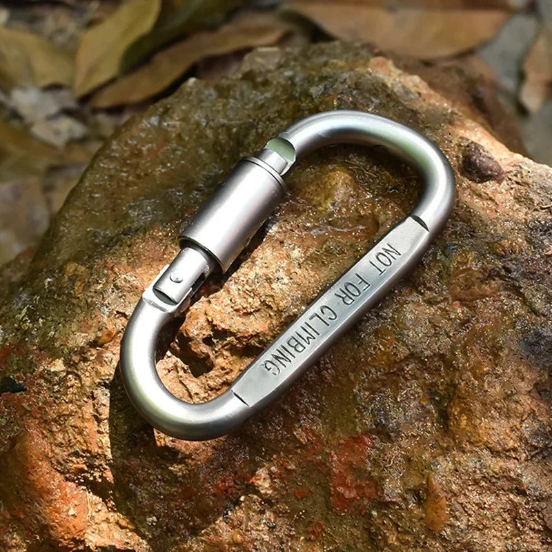 Carabiner Set 4-6 Pack Aluminum Keychain Clips