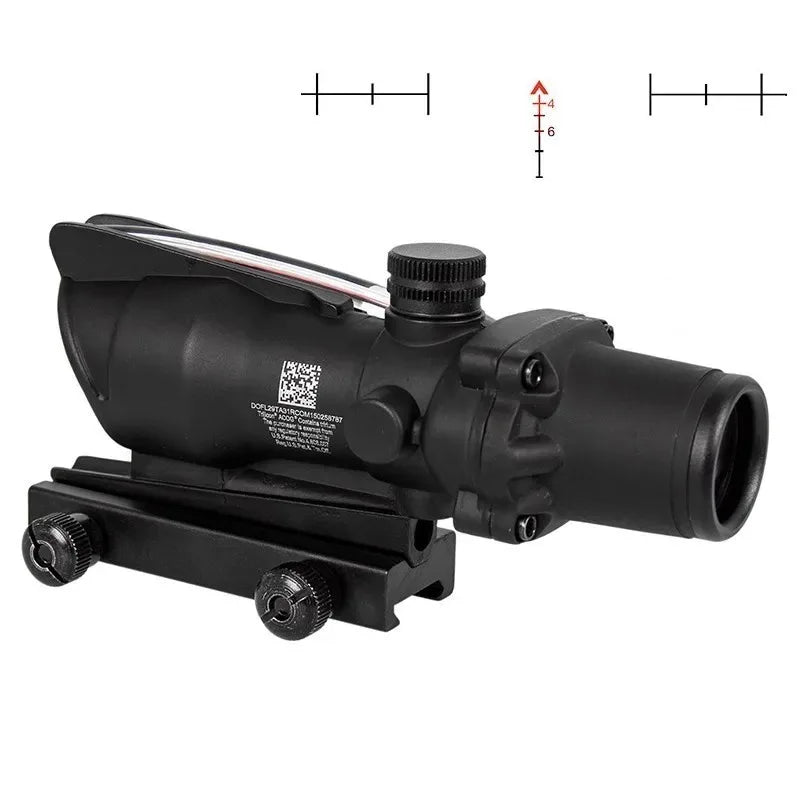 Bestsight Hunting Riflescope Real Fiber Optics Illuminated Reticle