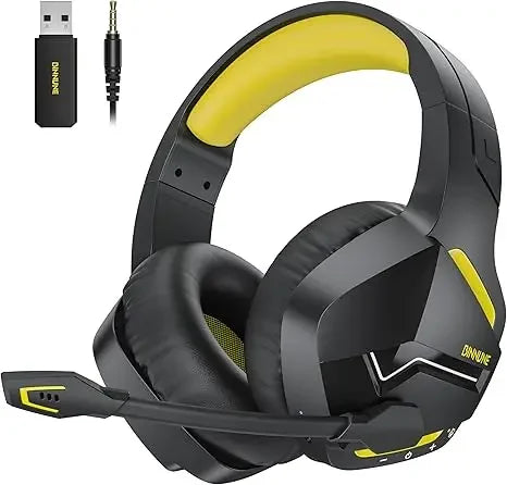 BINNUNE BW01 Dual Wireless Gaming Headset With Mic For PC