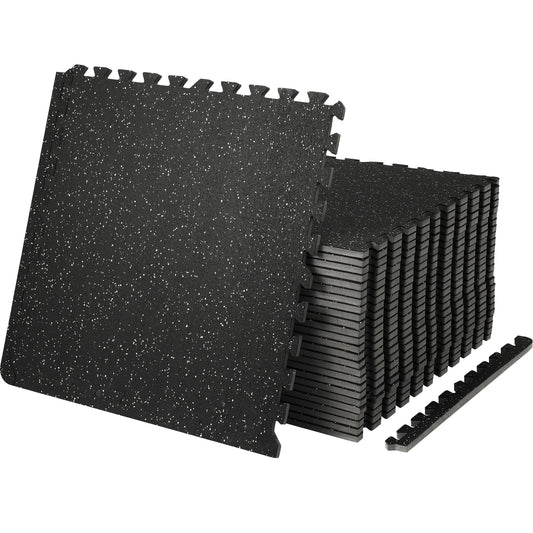 SucceBuy Interlocking Gym Floor Mats EVA Foam Rubber
