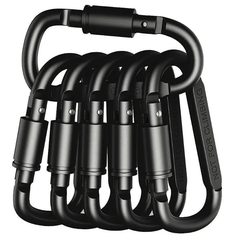 Carabiner Set 4-6 Pack Aluminum Keychain Clips