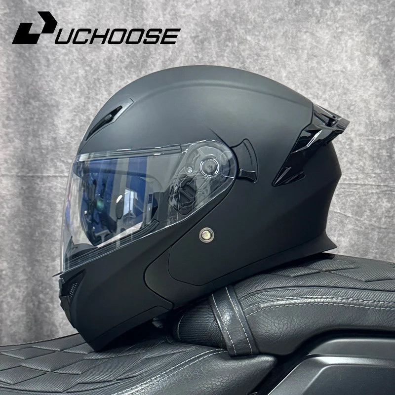 UCHOOSE DOT Certified Modular Motorcycle Helmet Four Seasons Off Road