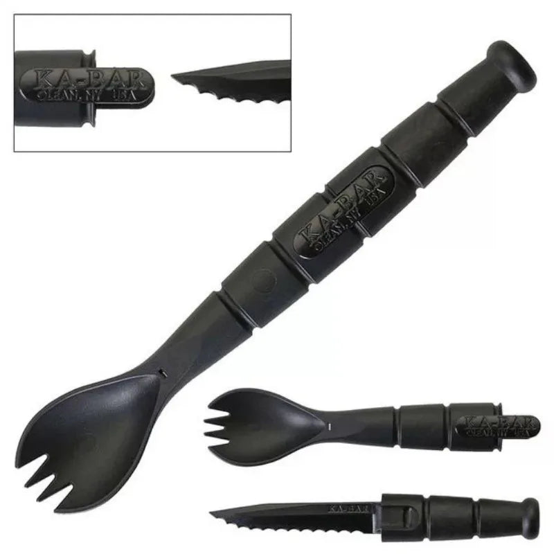Tactical Mini Cutlery Set EDC Outdoor Multi-Tool Camping