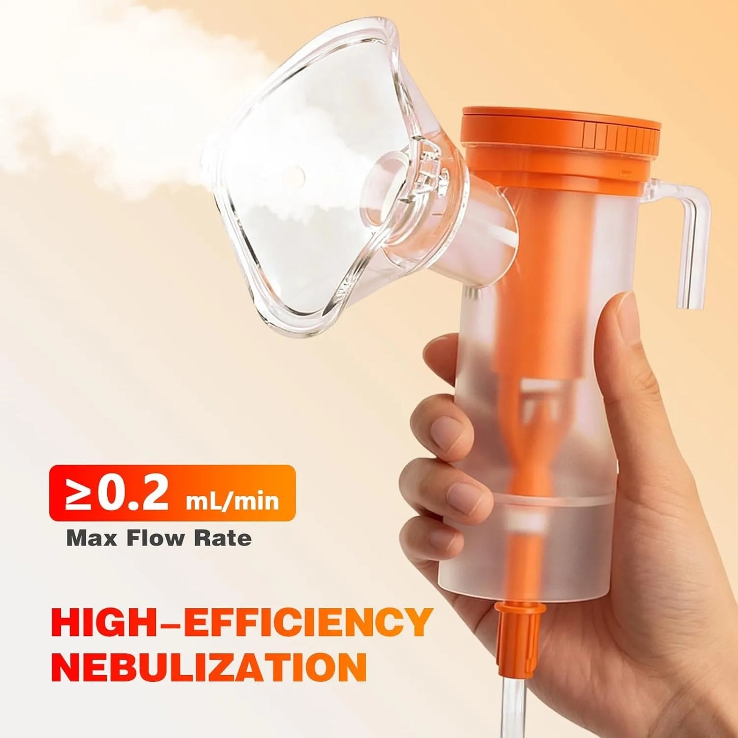 Portable Nebulizer Inhalation Device With Mouthpiece