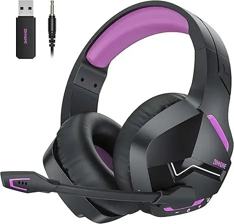BINNUNE BW01 Dual Wireless Gaming Headset With Mic For PC