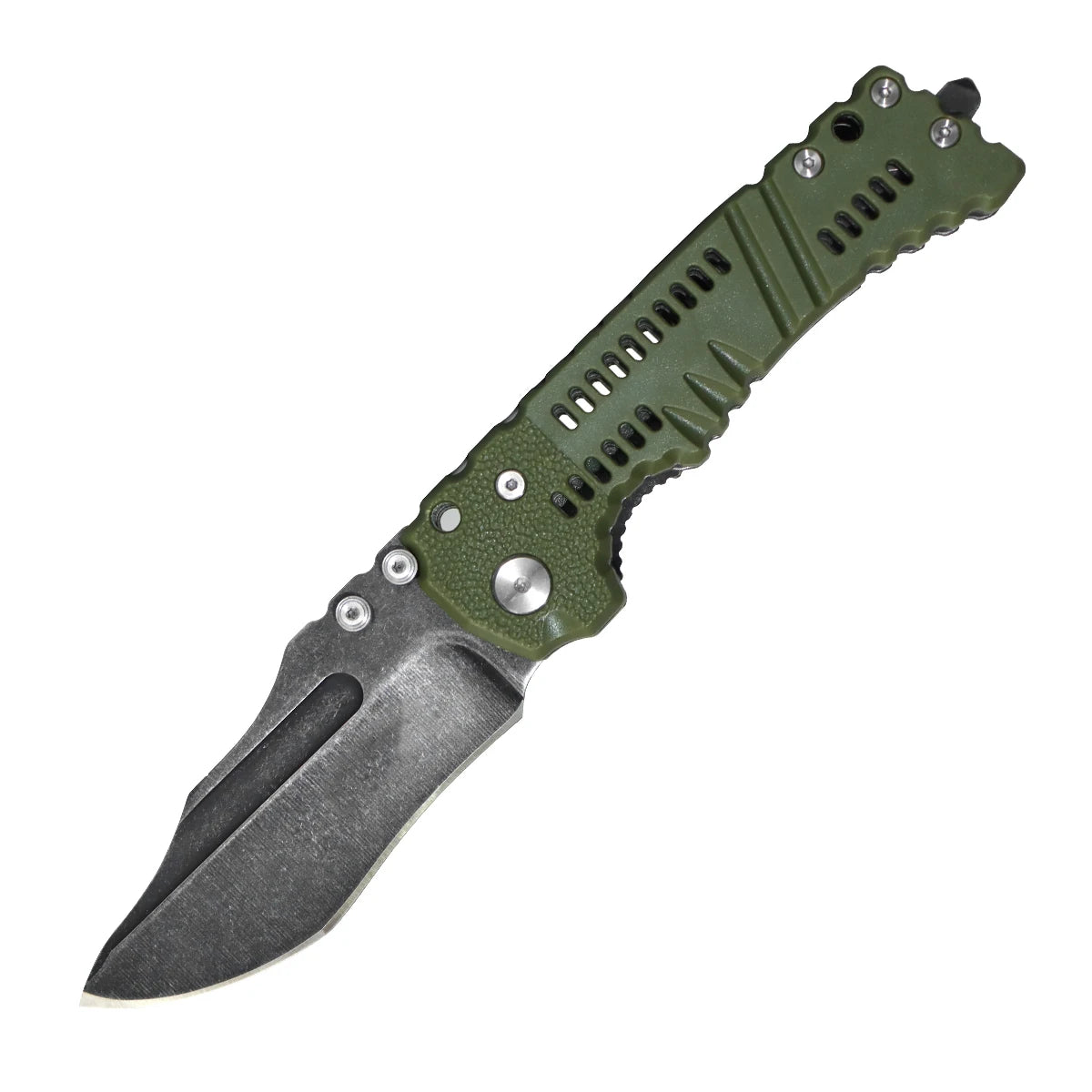 NONEDIY Camping EDC Knife With Stainless Folding Blade