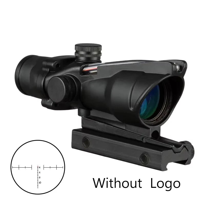 Bestsight Hunting Riflescope Real Fiber Optics Illuminated Reticle